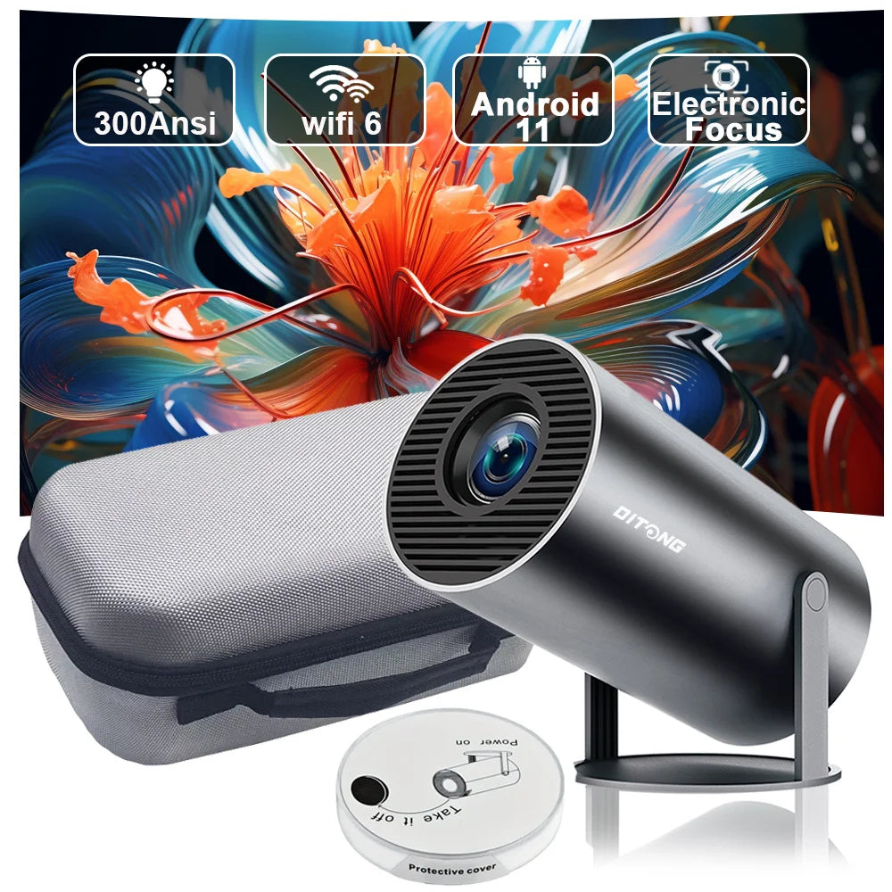 Mini Vidéo Projecteur HD Portable Cinéma de poche, partout avec vous !