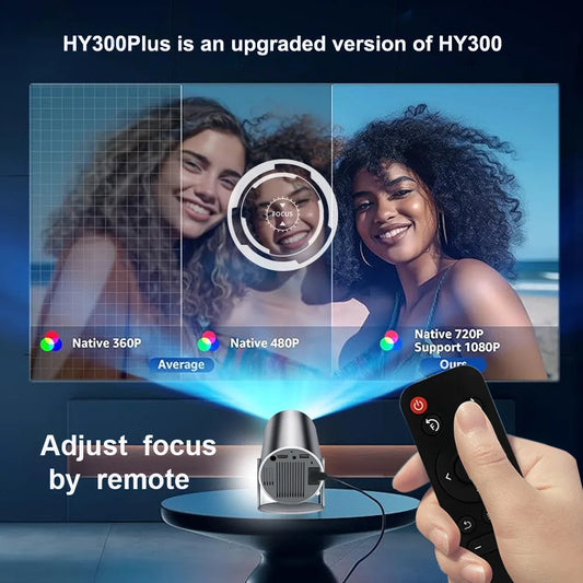 Mini Vidéo Projecteur HD Portable Cinéma de poche, partout avec vous !